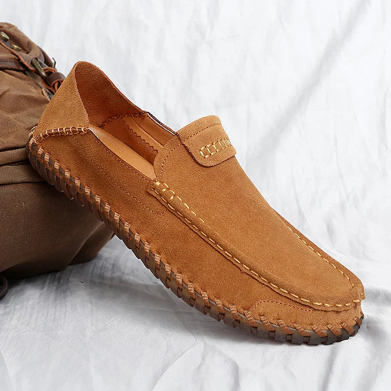 Moretti Roseville Suede Loafers