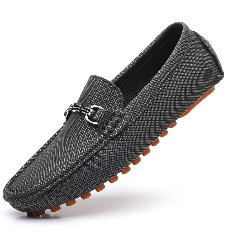 Park Avenue Patterned Moccassins